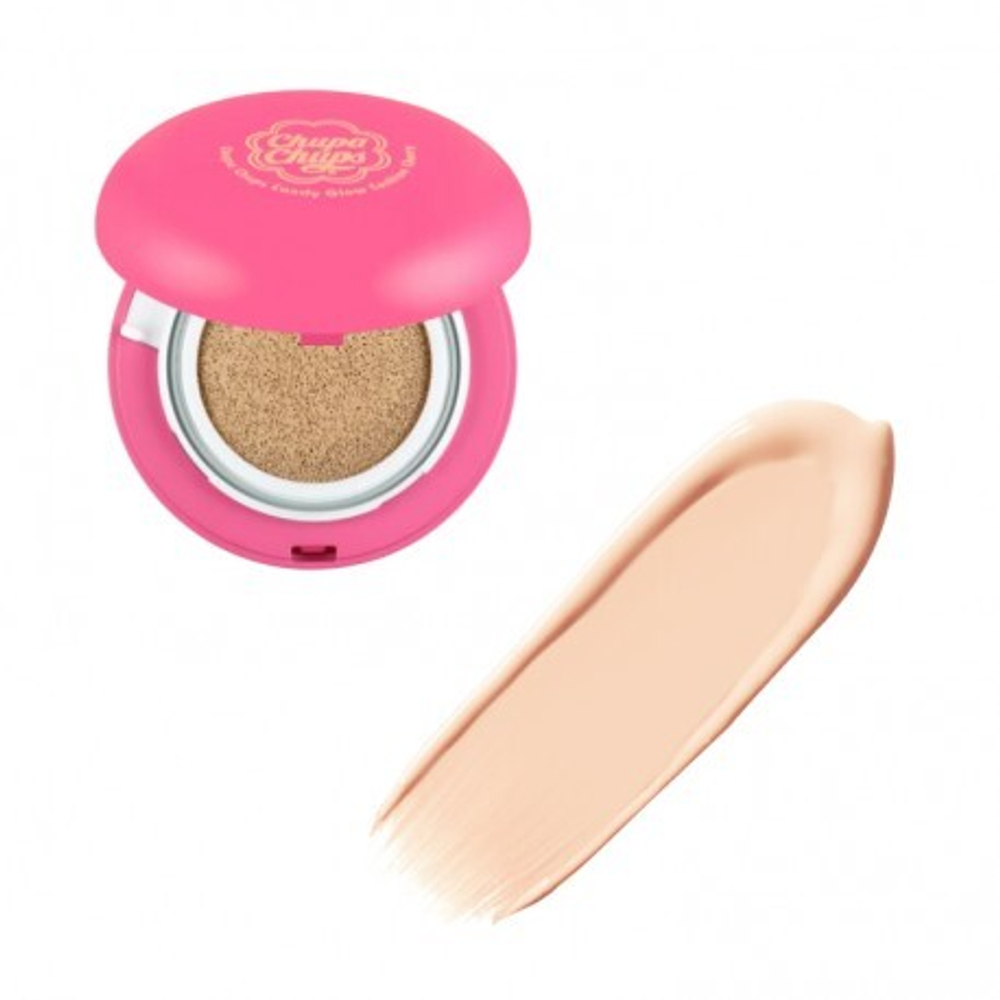 Chupa Chups Glow Cushion SPF50+ Cherry 2.0 Тональная основа-кушон