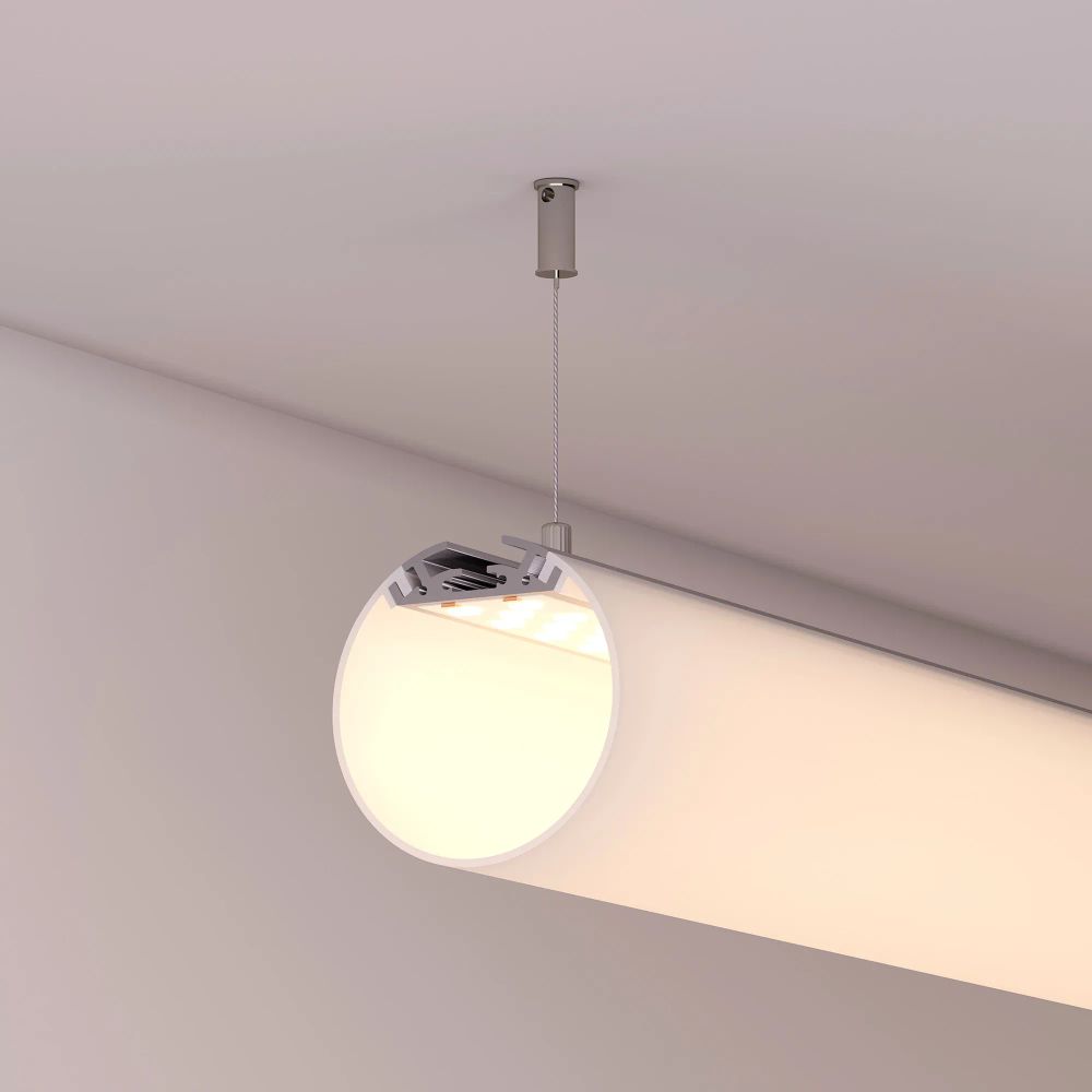 Профиль SL-ROUND-D60-2000 ANOD (Arlight, Алюминий) 019286