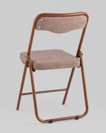 Стул складной Джонни рогожка капучино каркас капучино