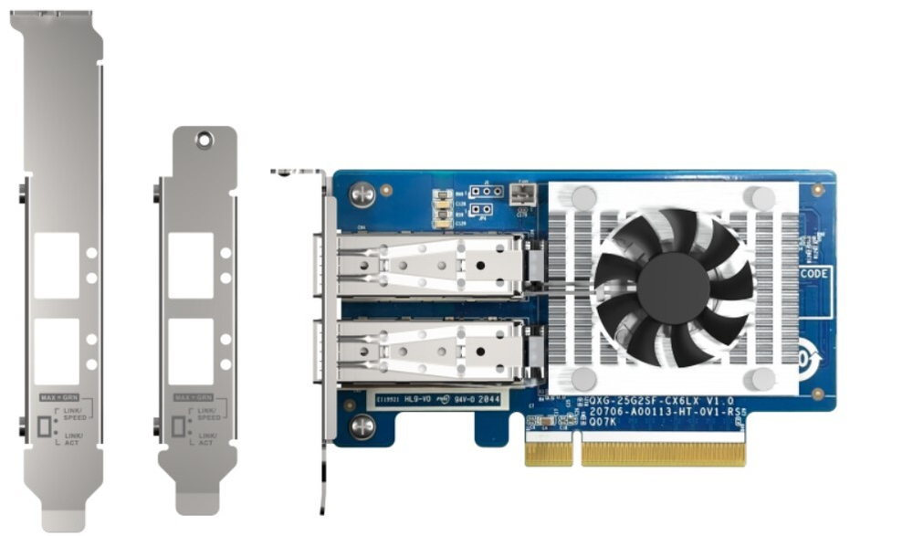 Сетевая карта  QNAP QXG-25G2SF-CX6