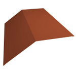 Конек плоский Grand Line GreenCoat Pural RR750 145х145 мм резка