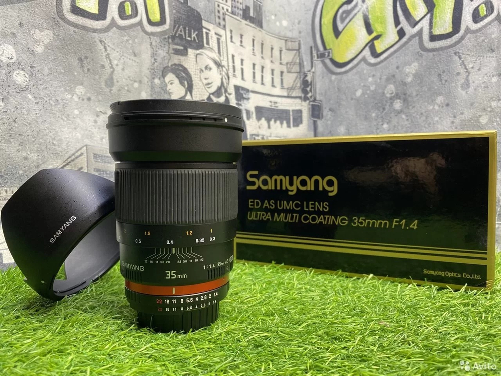 Объектив Samyang 35mm 1.4 ED AS UMC AE / Скупка