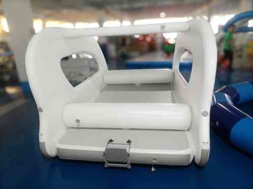 Надувной эко-катер, электро-лодка BatutMaster WaterRelax, дальность до 185 км