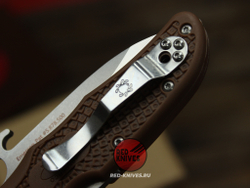 Нож Spyderco Endura 4 Emerson Wave - рук. коричневая (версия 2024г.) RK-501