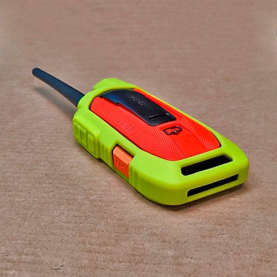 Чехол силиконовый для Garmin Alpha 200i / 300i защитный противоскользящий бампер (Желтый)