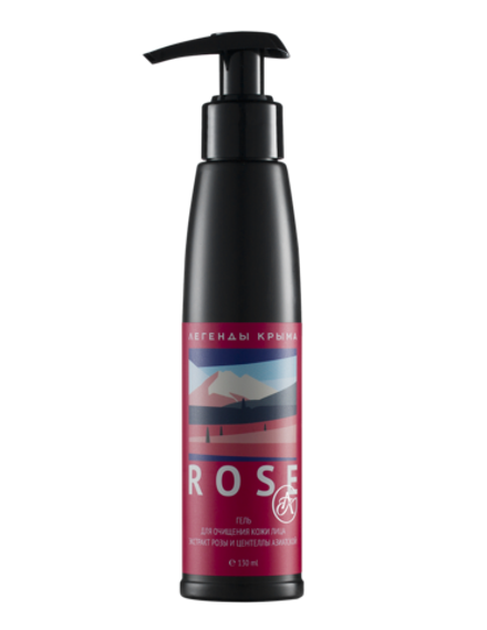 Гель для очищения кожи лица Rose, ТМ МАСТЕРСКАЯ ОЛЕСИ МУСТАЕВОЙ
