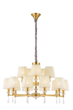 8902/10+5LT BRASS (1) Люстра (NW)