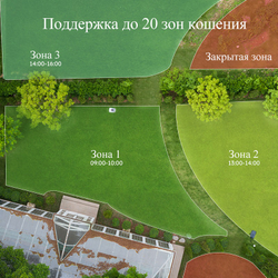Робот-газонокосилка ANTHBOT Genie 3000 GPS+RTK для участков 3000–3600 м² (30–36 соток)