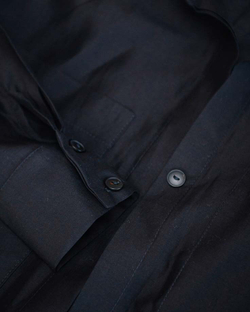 Длинная рубашка-туника Черная