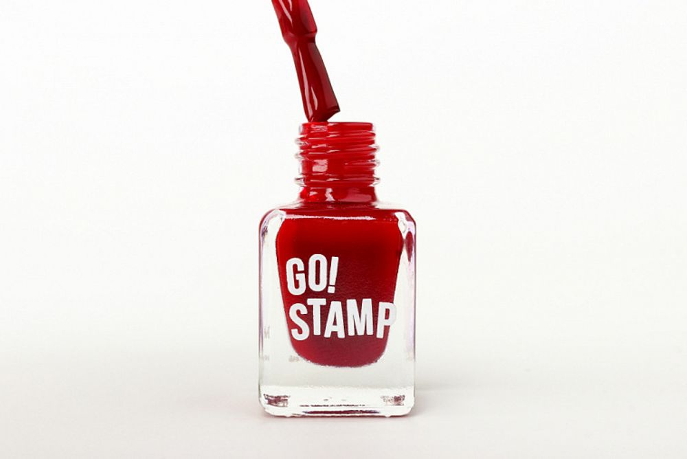 GO! Stamp Лак для стемпинга 03 Cherry kiss, 6мл