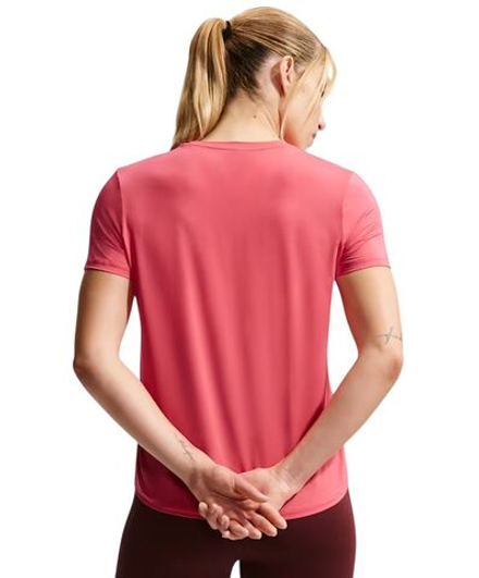 Женская теннисная футболка Nike Dri-Fit One Classic - sea coral/white