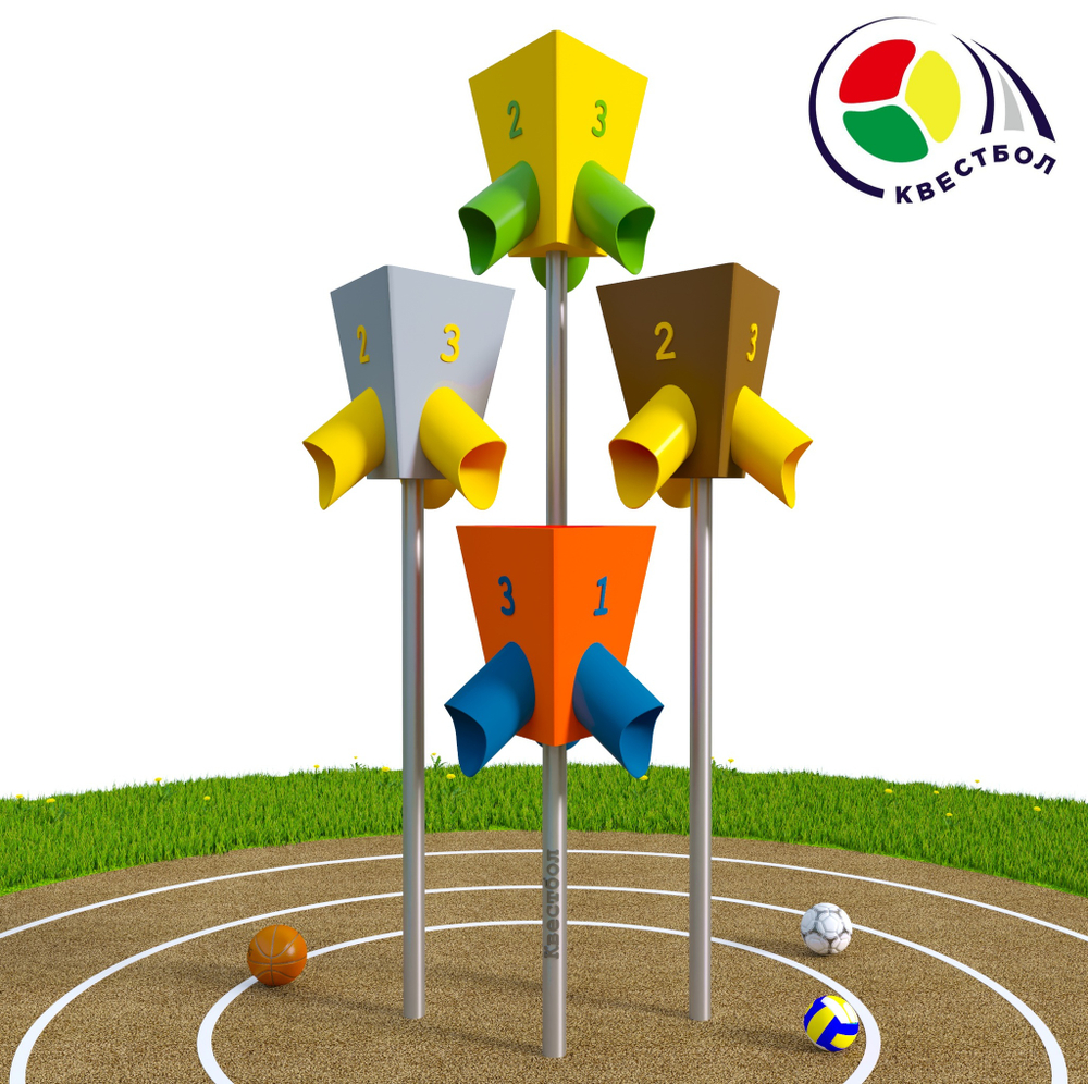 Модуль спортивный Квестбол Треугольник