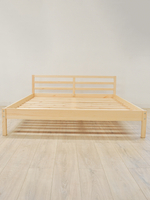 Кровать 160х200, Тарва, двуспальная, для детей и взрослых, деревянная, Dipriz