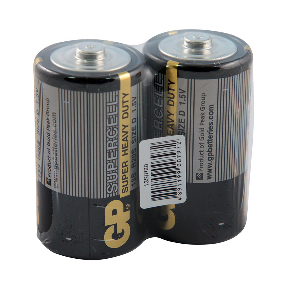 Батарейка R20 GP Supercell Super Heavy Duty (1шт.)