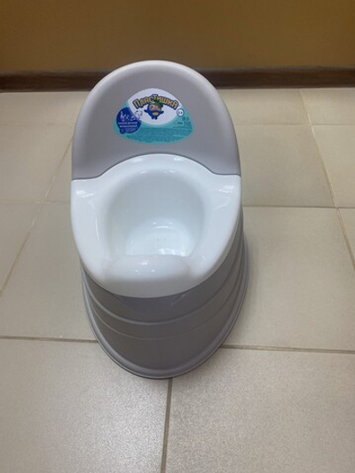 Горшок детский музыкальный со вставкой "Пластишка"