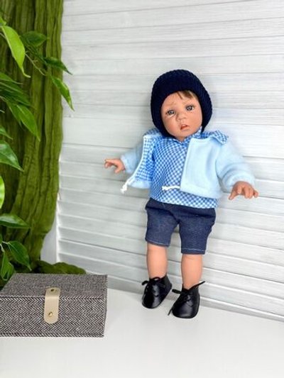 Кукла LAMAGIK мягконабивная 38см Gestito (12039)