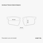 Спортивные очки c диоптриями Scicon Aerobeam Titanium Sunglasses White Matt Photochromic Sunburst