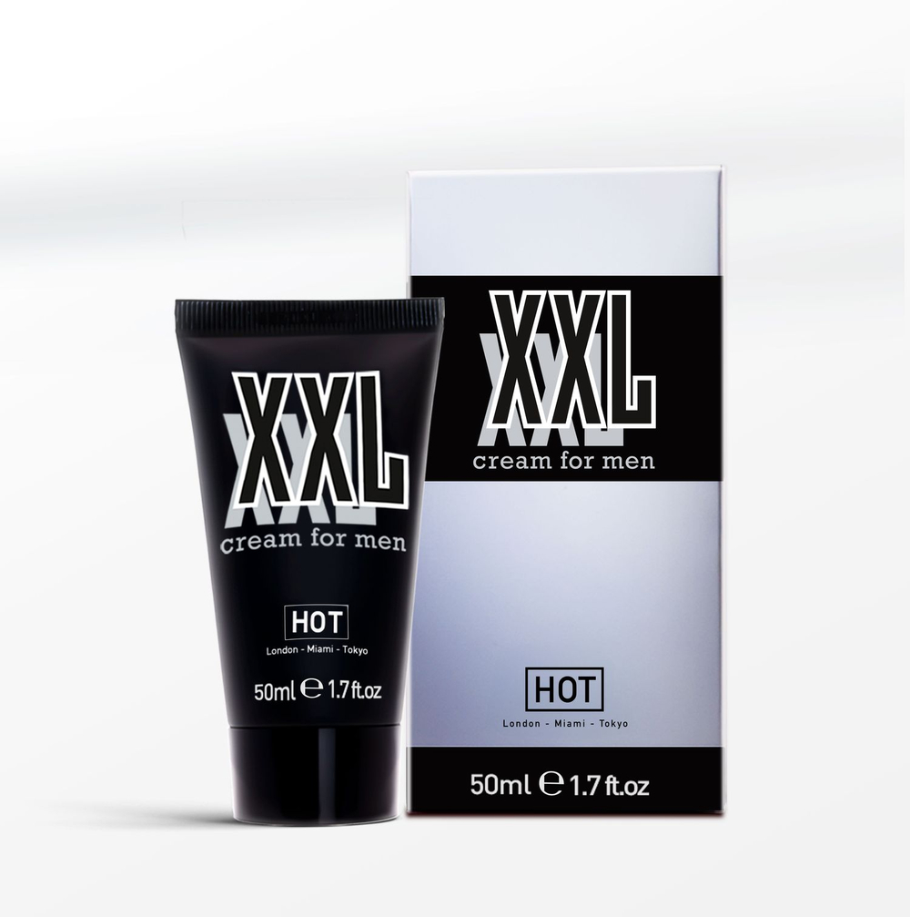 HOT XXL - Крем увеличивающий объем пениса для мужчин, 50 мл