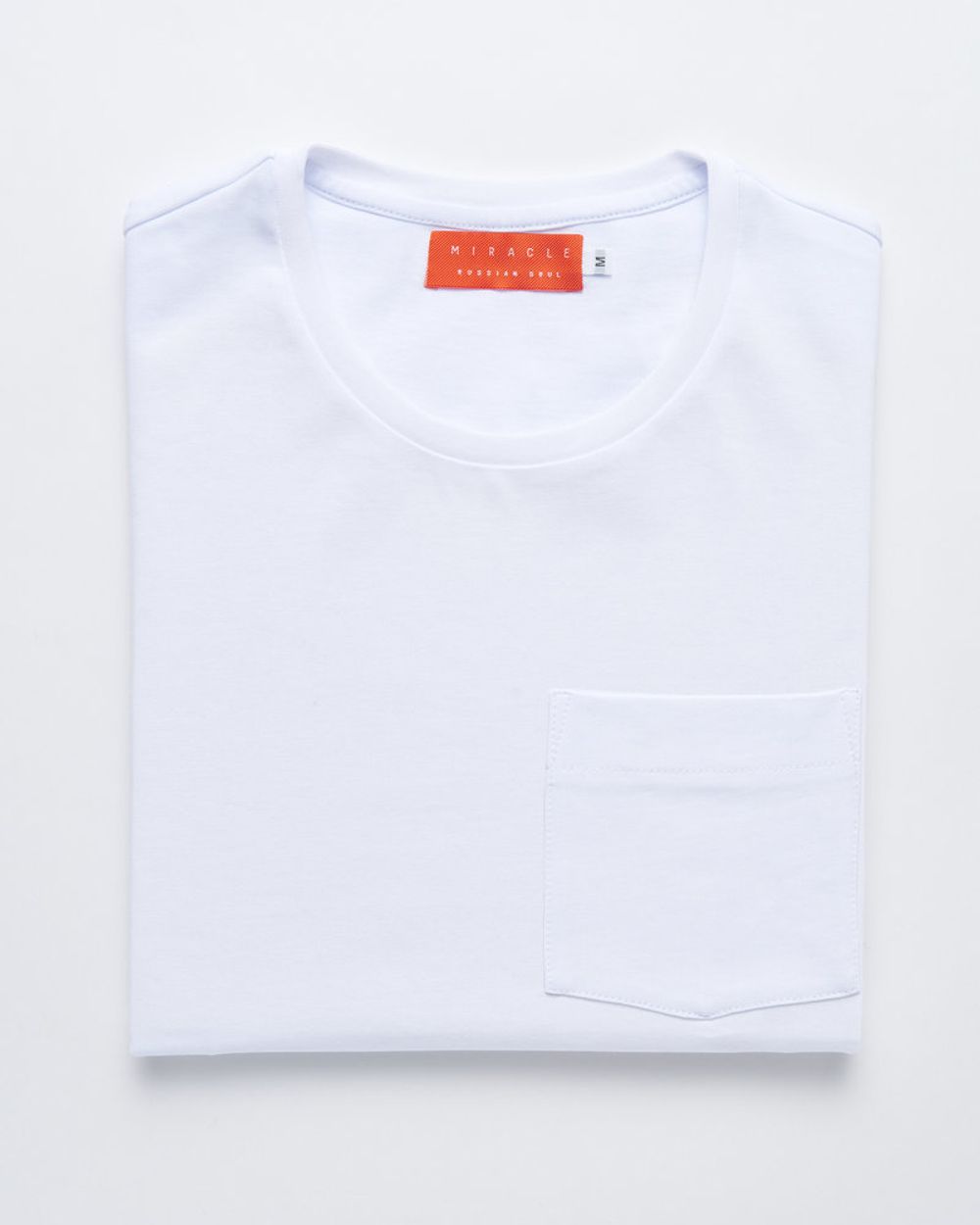 Купить Футболка Premium Pocket Base Белая Футболка Premium Pocket Base Белая