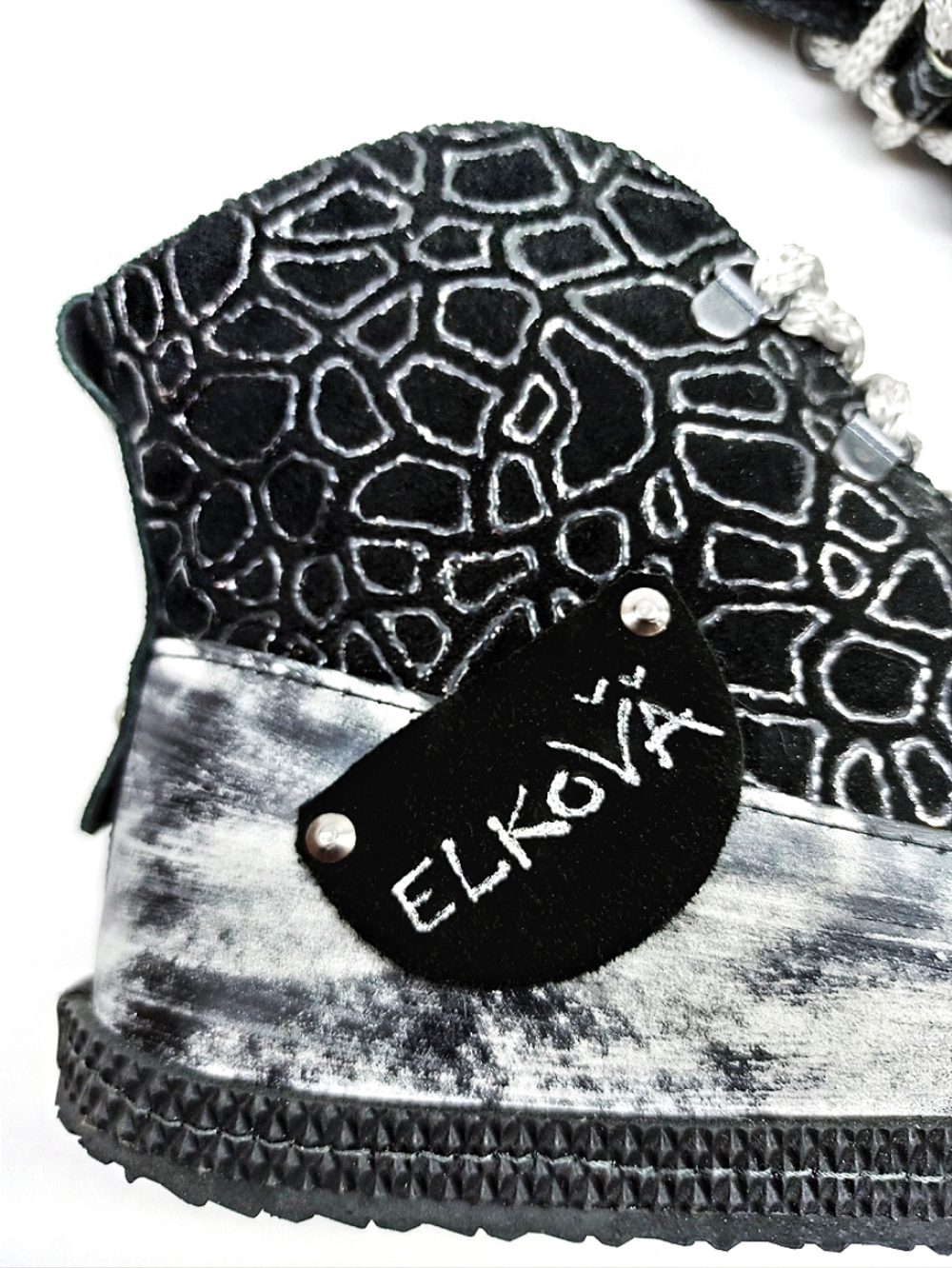 Ботинки "Чернёное серебро"