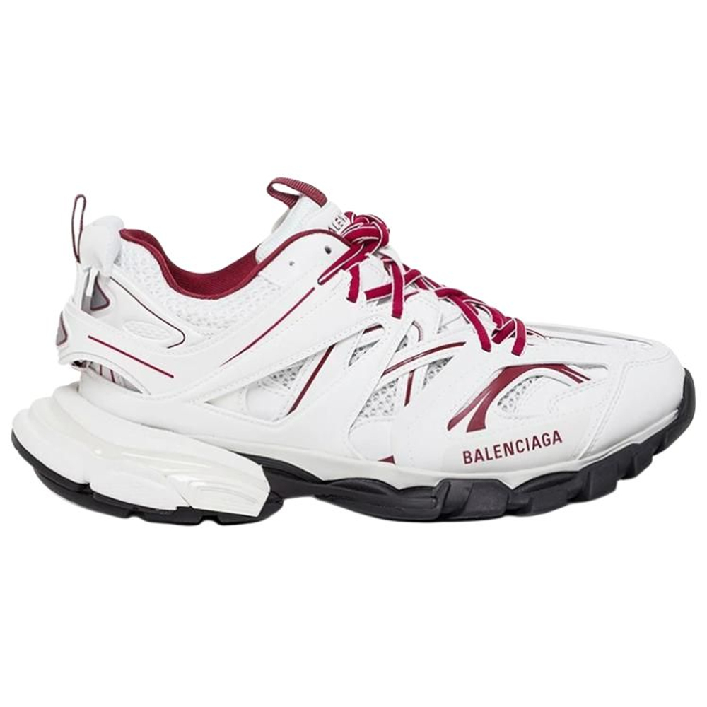 Balenciaga Track Sneaker "White Burgundy"