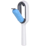 Расческа - пуходерка 3 в 1, валик для сбора шерсти «ПРОФФ - МОЙ БРО», цвет голубой, 18,5*2,8см (коробка)