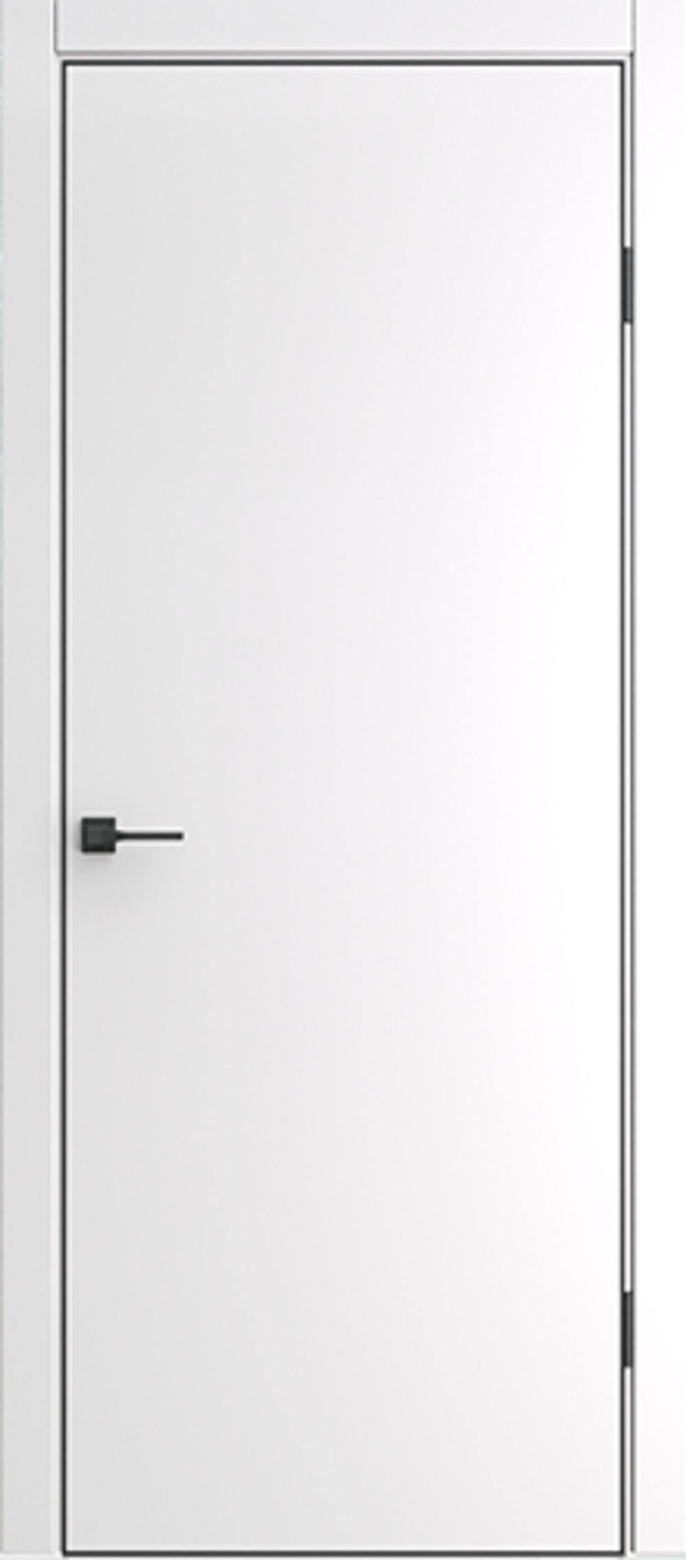 Межкомнатная дверь Portika Porta 50 4AB (черная кромка) Аляска