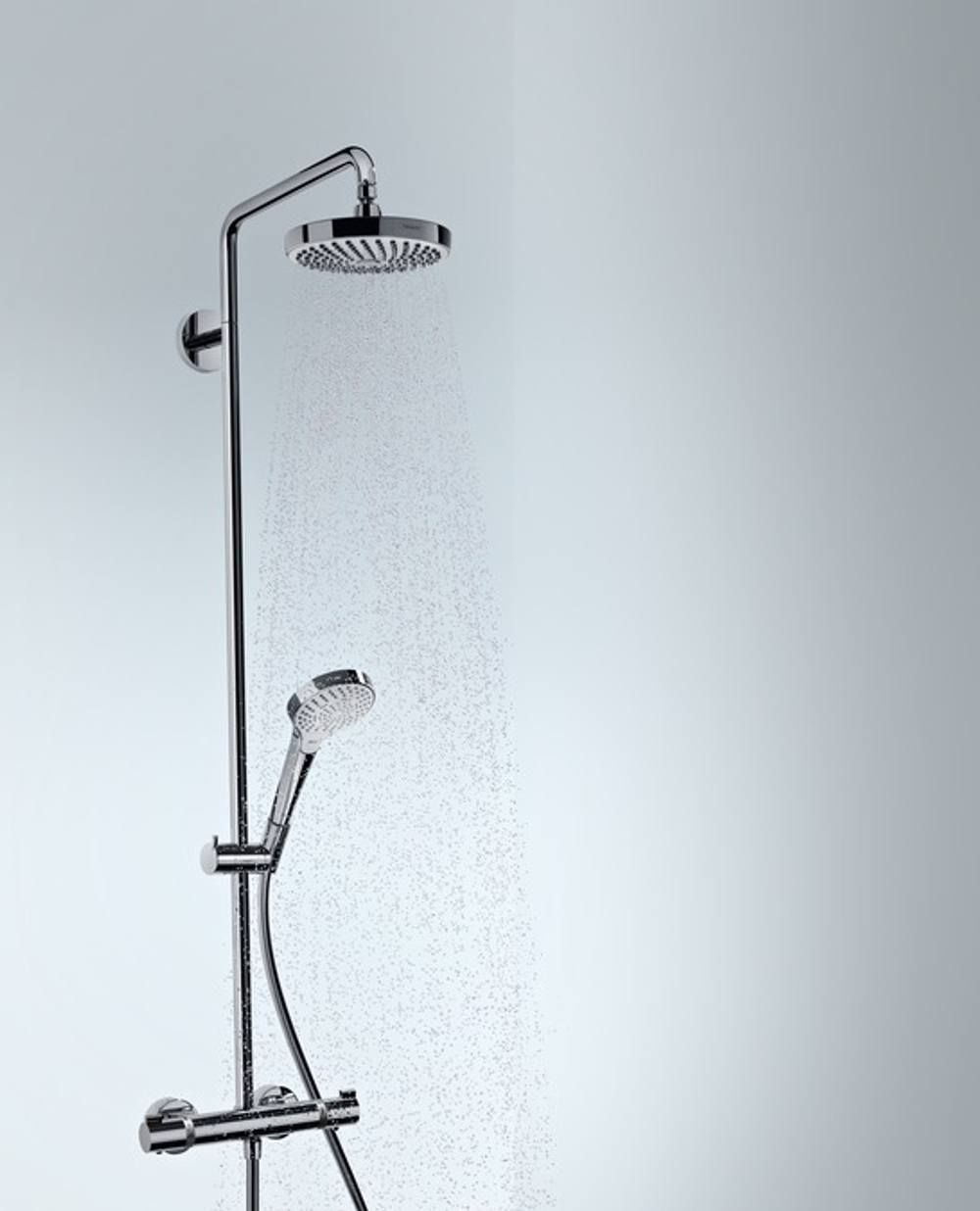 Душевая система Hansgrohe Croma Select S 2jet 27253400 с термостатом