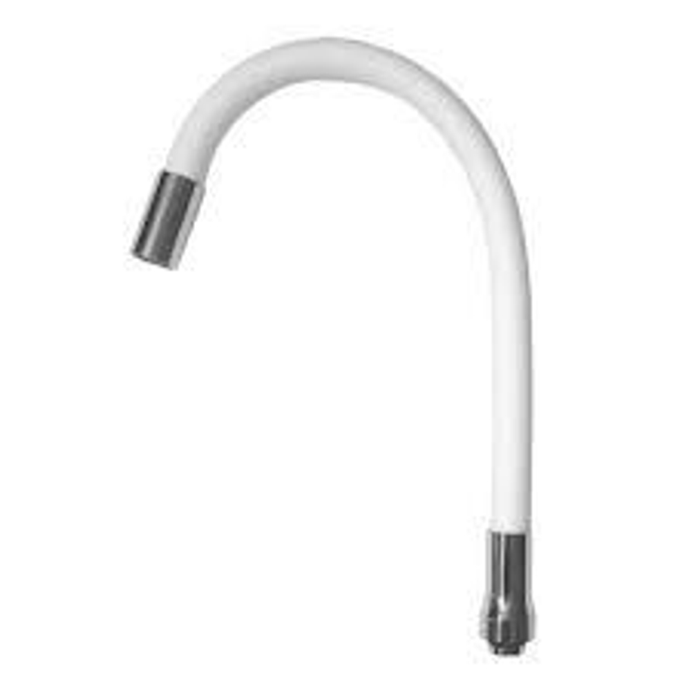 WKC-057KW, силиконовый излив    Белый  для комбинирования с корпусом