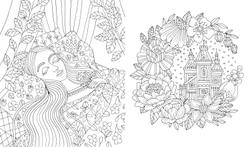 Fairy Tales & Folklore Coloring Book Emelie Lidehäll Öberg