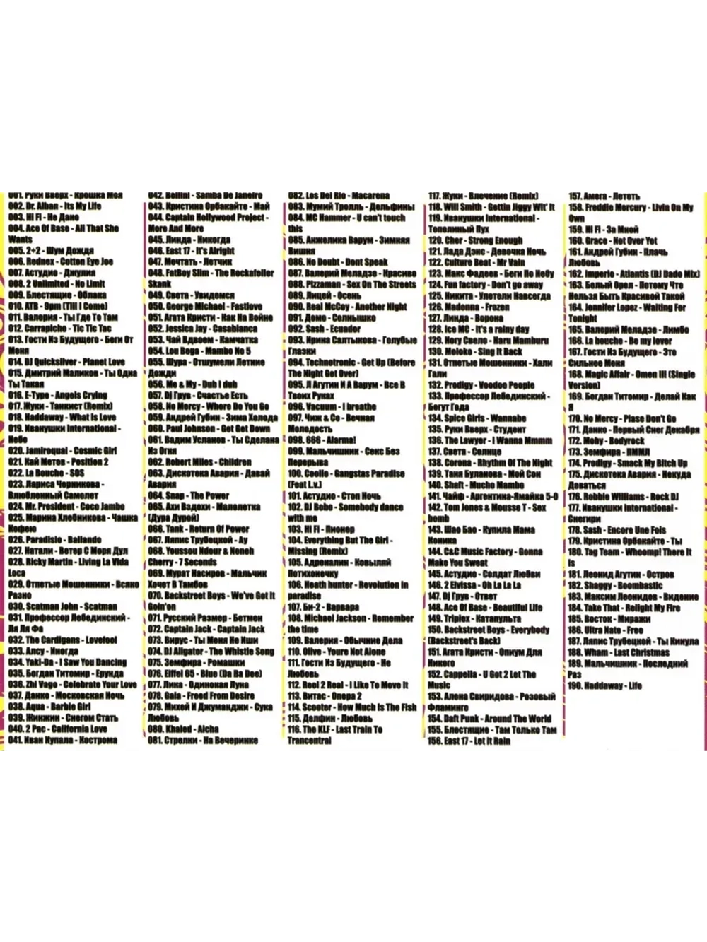 DISCO На волне хитов 90-х, 50 на 50 (MP3 Флешка)