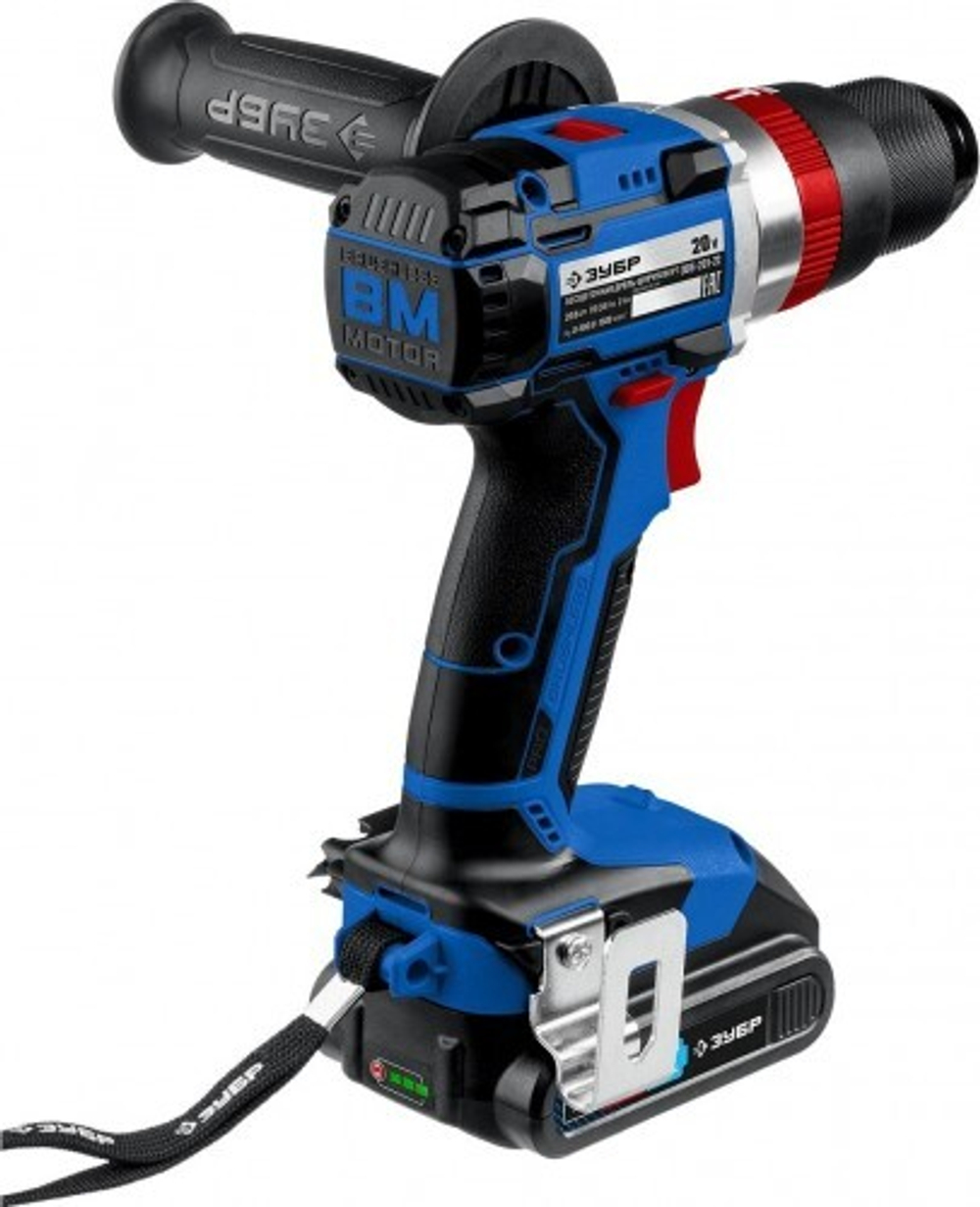 Дрель-шуруповерт аккумуляторная ЗУБР DBS-201-42 Профессионал