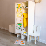 Набор для детского сада: кармашек, коврик, наклейки. Жираф