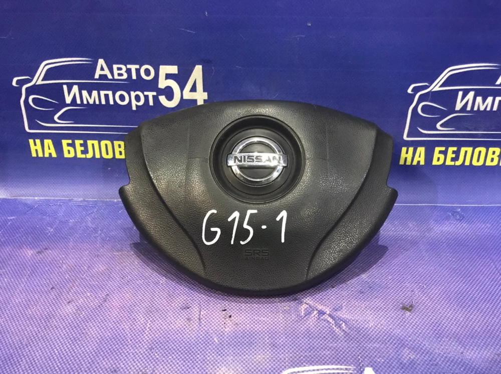Подушка безопасности водительская NISSAN ALMERA 2015