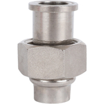 ROMMER Переходник с накидкой гайкой 15x3/4" из нержавеющей стали прессовой