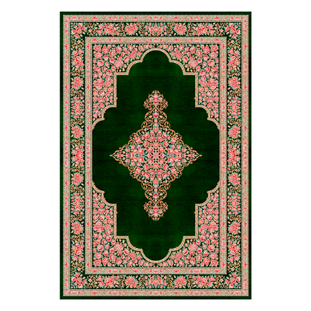 Иранский ковер из искусственного шелка 150 х 250 Rokhbaft 25CS0300-G Иран