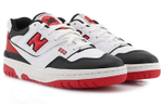 New Balance NB 550 shifted sport pack Low help retro basketball shoes Men-Women's White Black Red