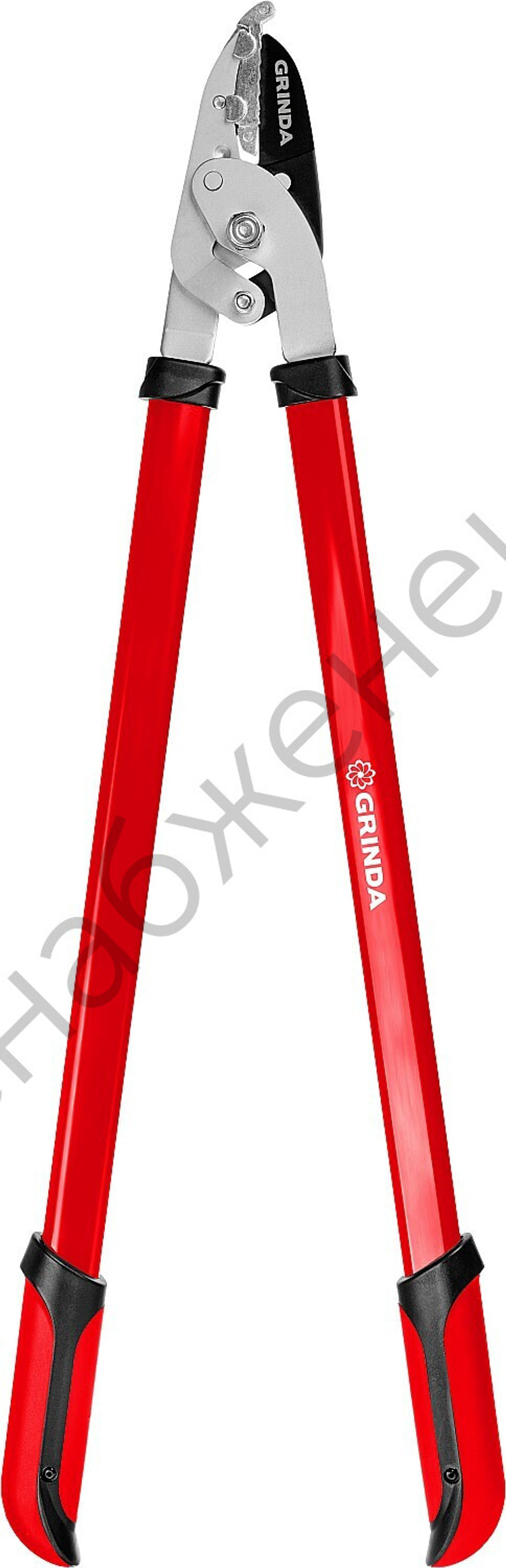 GRINDA R-740A, длина 740 мм, закаленные лезвия, антикор. покрытие, стальные рукоятки, большой контактный сучкорез (40233)