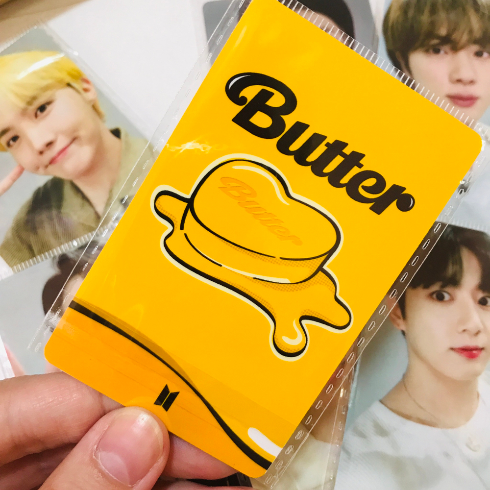 BTS - BUTTER (Weverse 777) - копия оф. карточек