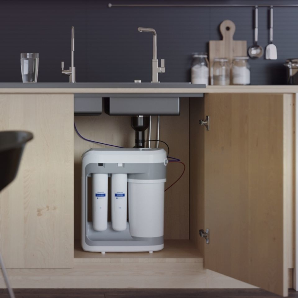 Водоочиститель (фильтр) DWM-202S в интерьере