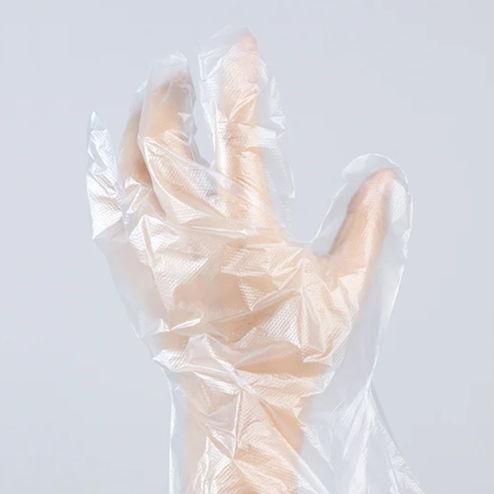 Перчатки одноразовые полиэтиленовые р.L (100шт) "Aviora"