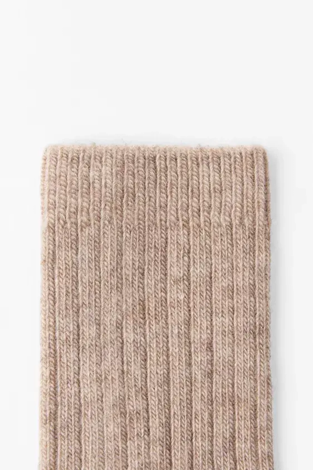 ZARA НОСКИ В РУБЧИК, РЫЖЕВАТО-КОРИЧНЕВЫЙ