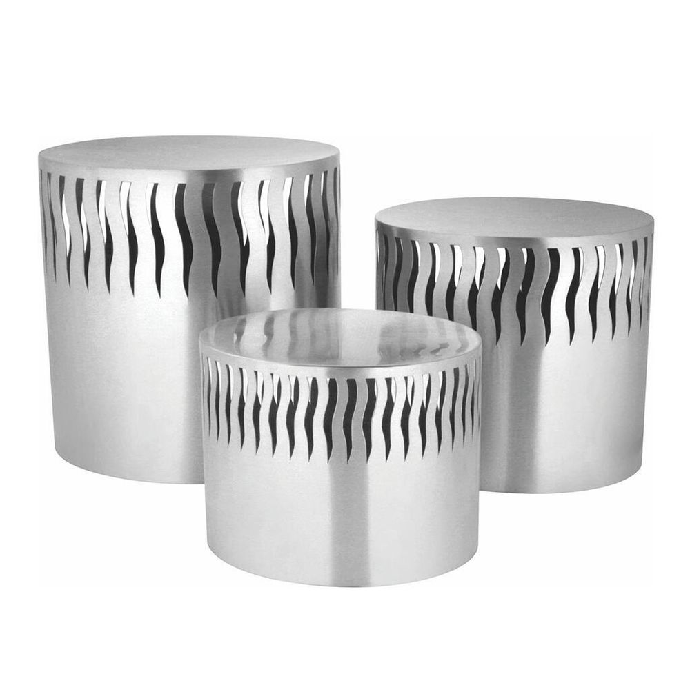 Подставка фуршетная стойка 21,8*16 см h15,5 см овал перфорация нерж. P.L. Hotelware