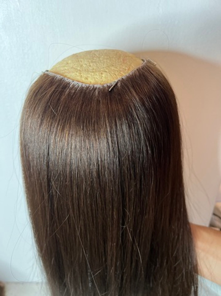 Накладка пуш ап из славянских волос