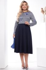 Платье "Бенефис" (блю) П7721 LT Collection (Акция)