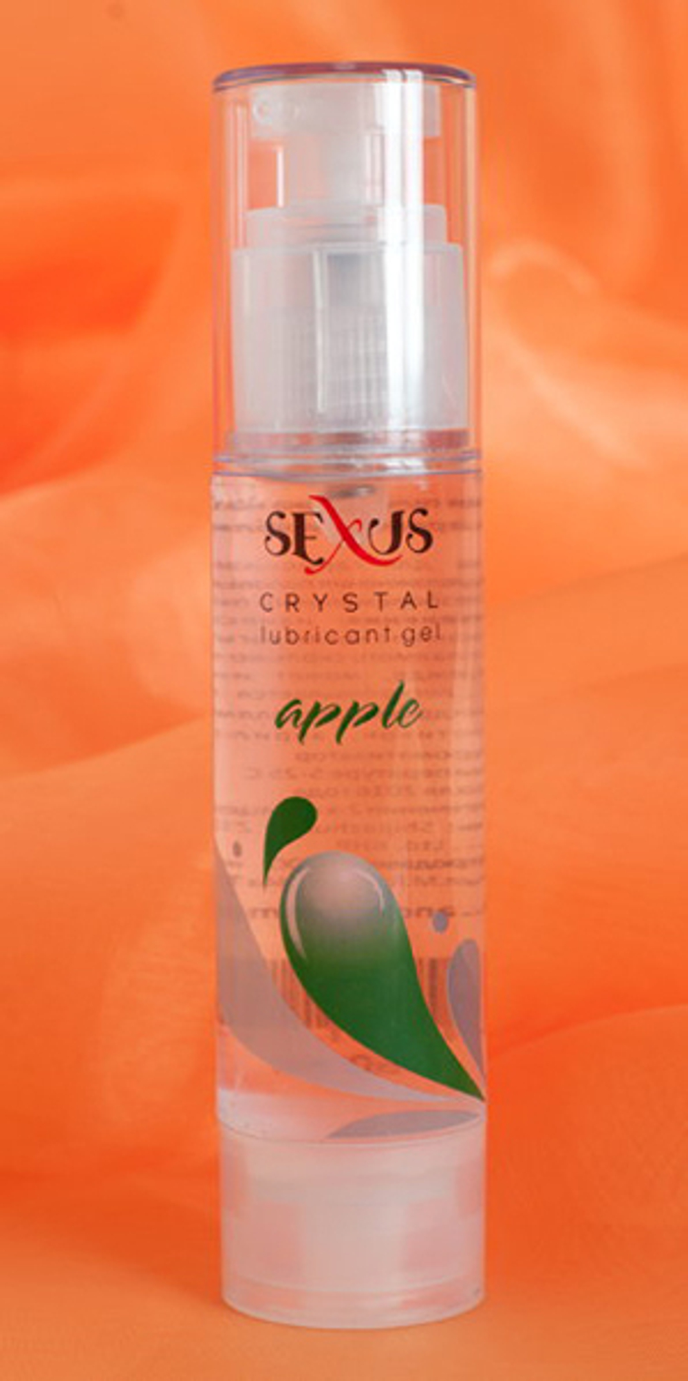 Увлажняющий лубрикант с ароматом яблока Crystal Apple