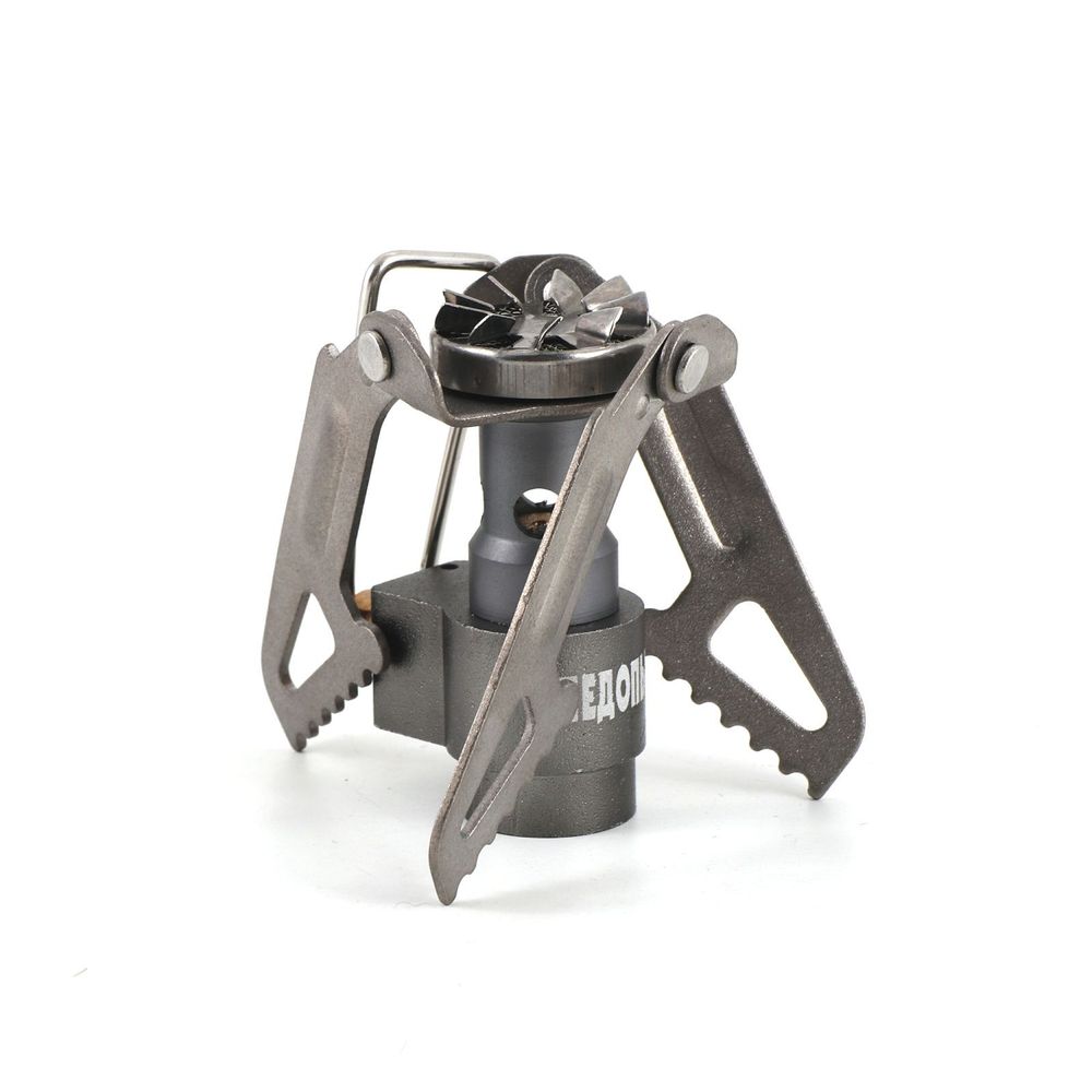 Плита порт. газовая &quot;СЛЕДОПЫТ - Мечта Путешественника&quot;, титановая, Всего! 25 г/120/