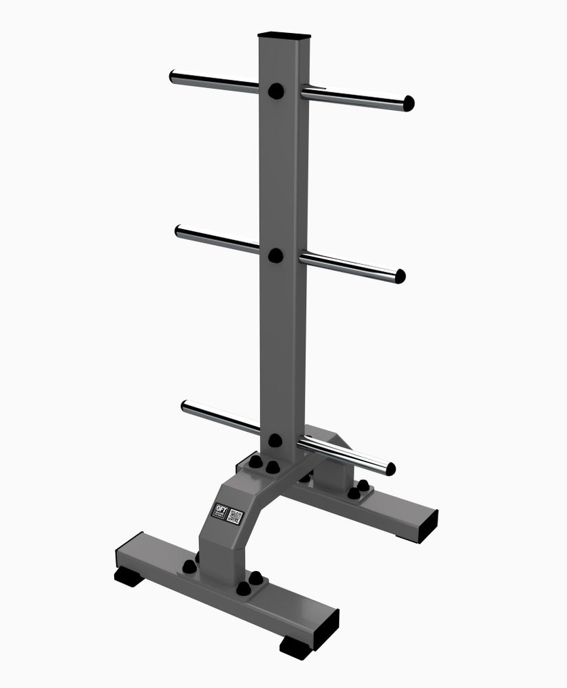 Стойка для олимпийских дисков вертикальная