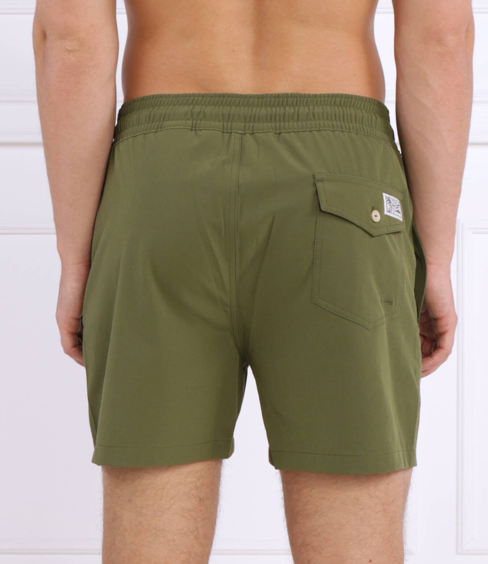 Шорты для плавания POLO RALPH LAUREN - оливковый(710837404)