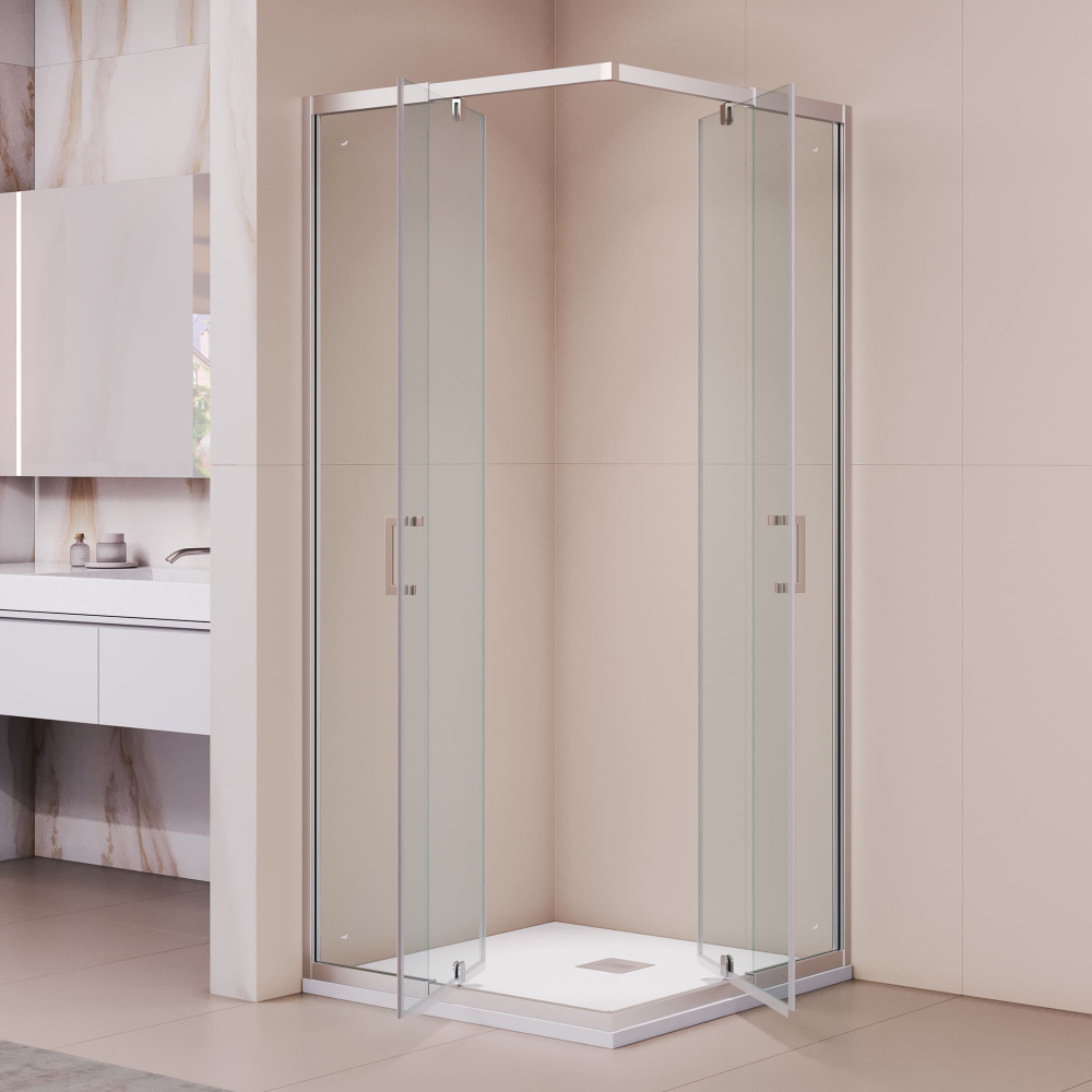 Душевой уголок RGW PA-038 (Прозрачное, 900x900)